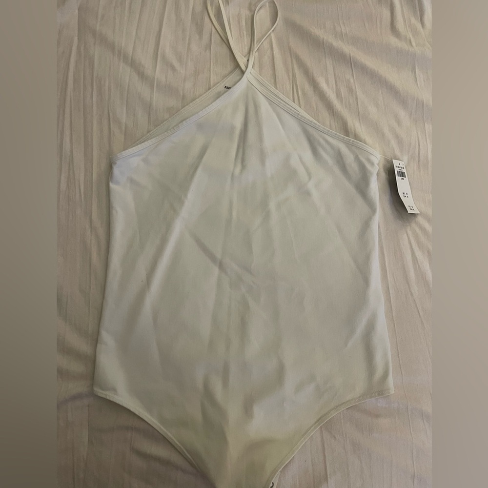 Abercrombie & Fitch White Bodysuit